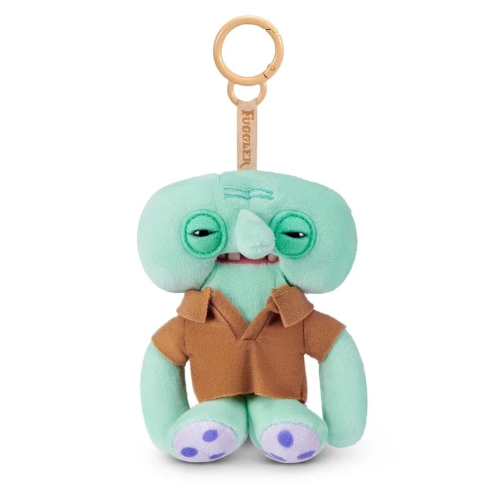 Fuggler nwt SpongeBob Key Rings 5 inch (Squidward), Funny Ugly Monster Plush